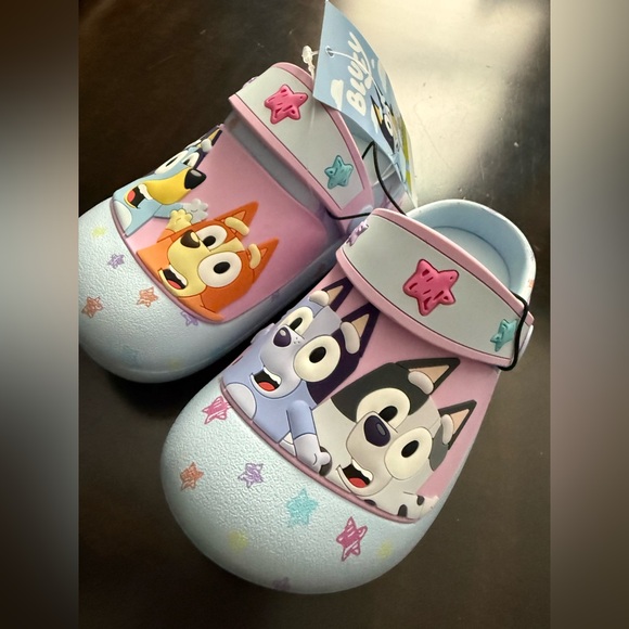 Bluey Kids Shoes - Pink and Blue - Picture 4 of 14